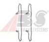 LANCIA 4321180 Accessory Kit, disc brake pads
